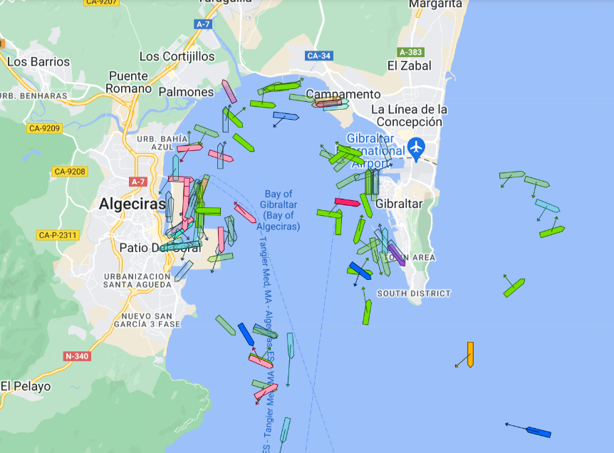 Algeciras and Gibraltar 29.01.2024