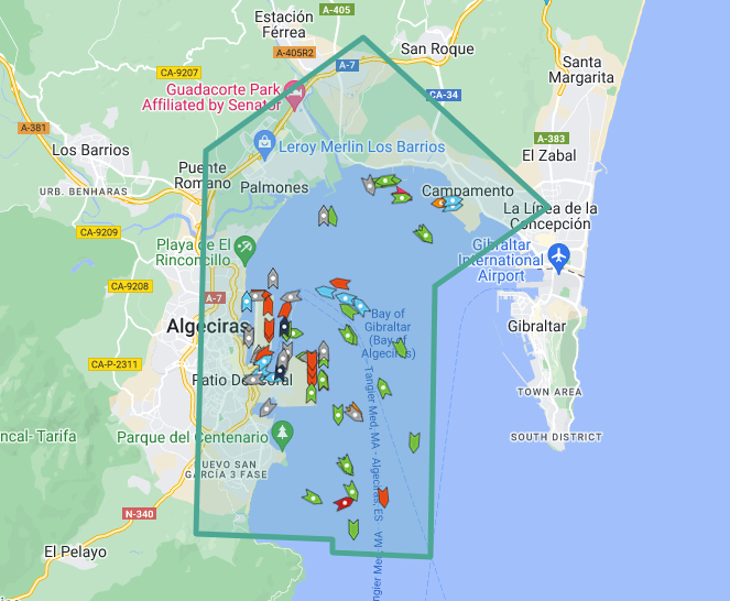 Algeciras and Gibraltar